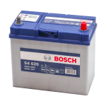 Аккумулятор BOSCH S40 200 45 А/ч о.п. яп. (545 155) тонкие ASIA